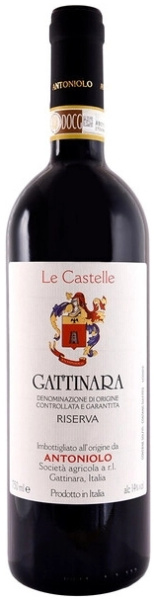 Вино Красное Сухое Antoniolo Le Castelle Gattinara Riserva 2018 0,75 л фото