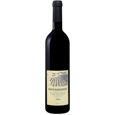 Вино Красное Сухое Shimshon Merlot Upper Galilee 2022 0,75 л фото