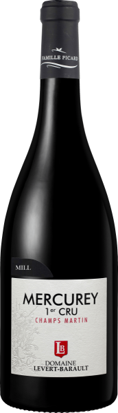 Вино Меркюри Премье Крю Шам Мартен Домен Левэр-Баро 2018 Красное Сухое 14% 0,75 л фото
