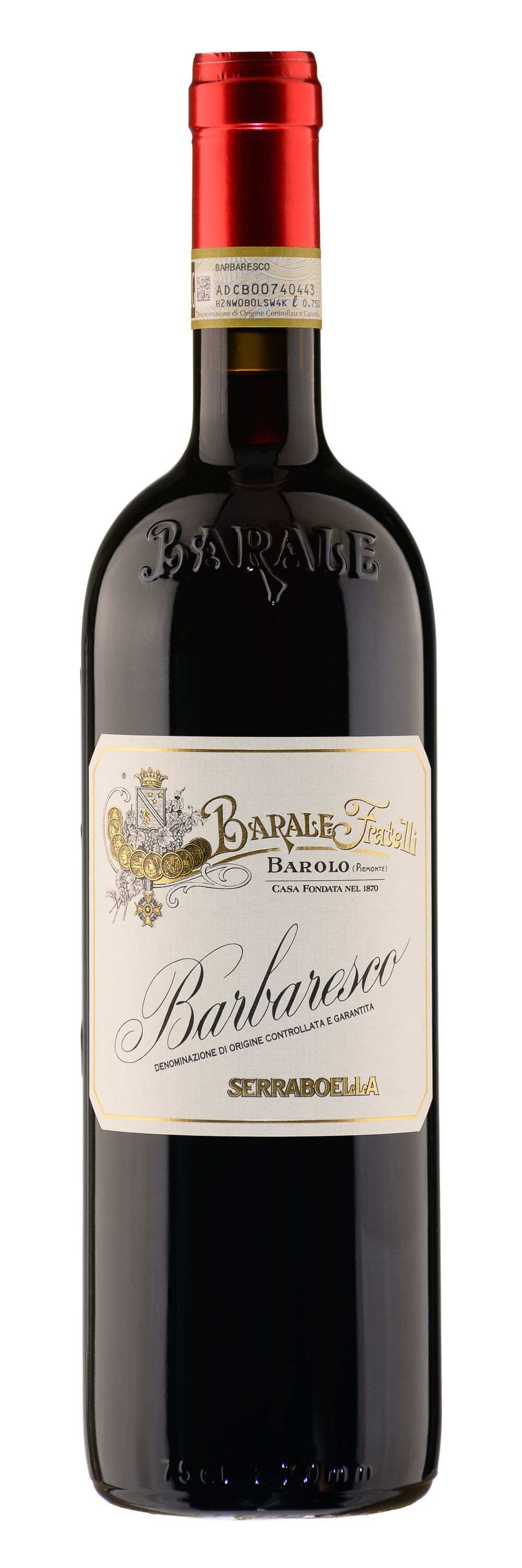 Вино Красное Сухое Barale Fratelli Barbaresco Serraboella 2021 0,75 л фото