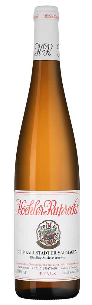 Вино Белое Сухое Koehler-Ruprecht Kallstadter Saumagen Riesling Auslese 2019 0,75 л фото