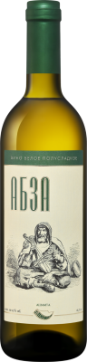 Вино Белое Полусладкое Ashamta Abza 0,7 л фото