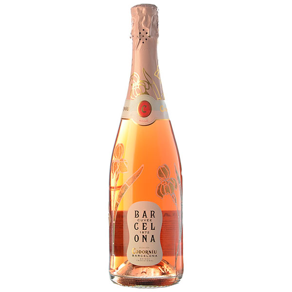 Вино игристое Розовое Брют Codorniu Cuvee Barcelona 1872 Brut Rose Cava 0,75 л фото