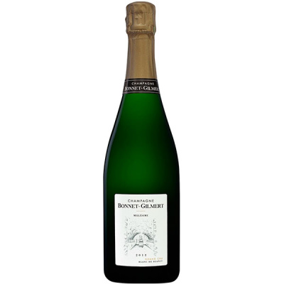 Шампанское Белое Экстра Брют Bonnet-Gilmert Millesime Grand Cru Blanc de Blancs Champagne 2013 0,75  фото