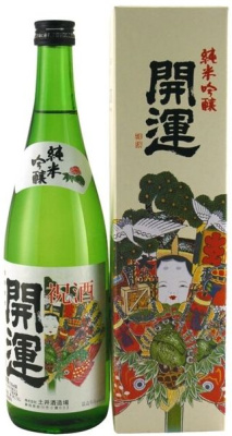 Саке Kaiun Tokusen Junmai Ginjo in gift box 0,72 л фото