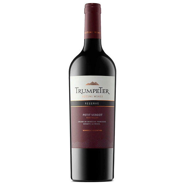 Вино Красное Сухое Rutini Trumpeter Reserve Petit Verdot Uco Valley 2021 0,75 л фото