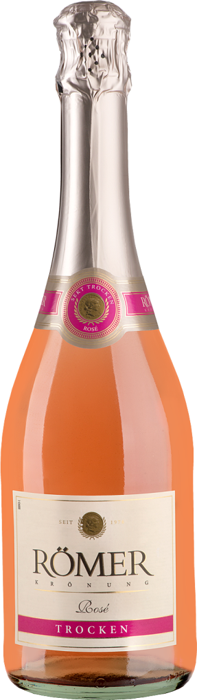 Вино игристое Розовое Сухое Romer Kronung Sekt Rose Trocken 0,75 л фото