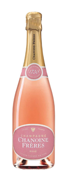 Вино игристое Розовое Брют Chanoine Freres Brut Rose Champagne 2021 0,75 л фото