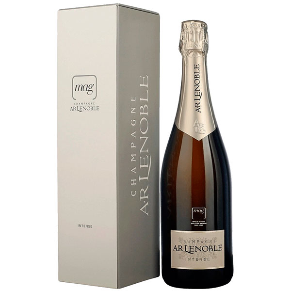 Вино игристое Белое Брют AR Lenoble Cuvee Intense Champagne in gift box 2018 0,75 л фото