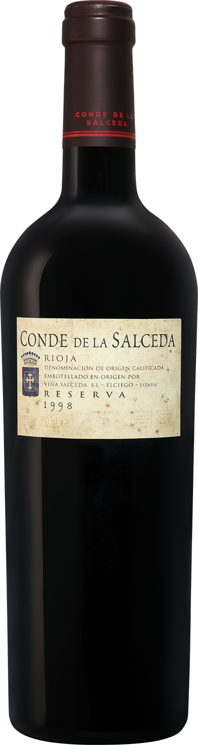 Вино Красное Сухое Vina Salceda Conde de la Salceda Reserva Rioja 1998 0,75 л фото
