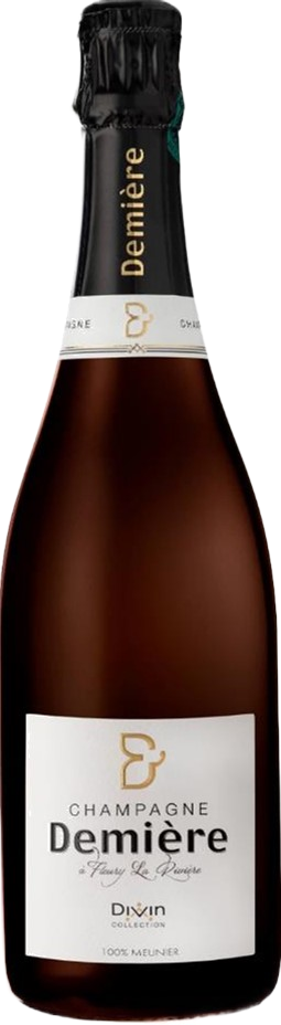 Вино игристое Demiere Divin Meunier Brut Champagne 0,75 л фото
