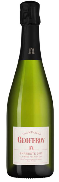 Вино игристое Белое Экстра Брют Geoffroy Empreinte Blanc de Noirs Premier Cru Brut Champagne 2018 0,75 л фото