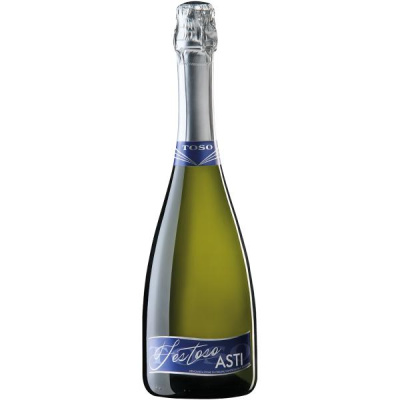 Вино игристое Белое Сладкое Toso FesToso Asti 0,75 л фото