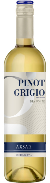 Вино Белое Сухое Axsar Pinot Grigio 2022 0,75 л фото