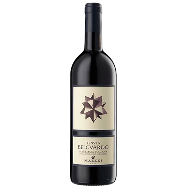 Вино Красное Сухое Mazzei Tenuta Belguardo Maremma Toscana 2018 0,75 л фото