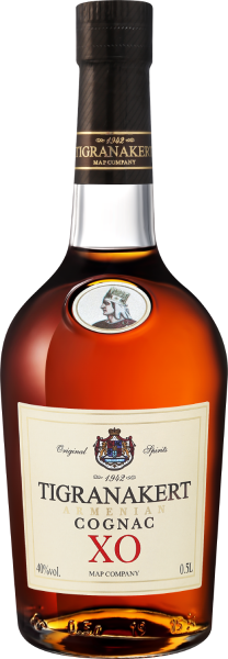 Бренди Тигранакерт XO 40% 0,5 л фото