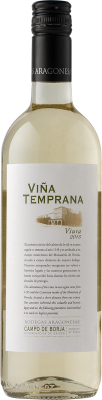 Вино Белое Сухое Bodegas Aragonesas Vina Temprana Viura 2021 0,75 л фото