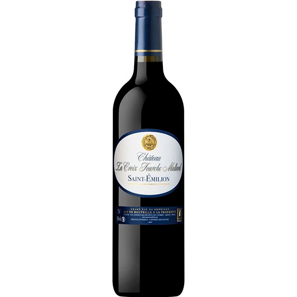 Вино Красное Сухое Chateau La Croix Fourche Mallard Saint-Emilion 2019 0,75 л фото