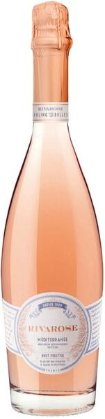 Вино игристое Розовое Брют Rivarose Brut Prestige 0,75 л фото