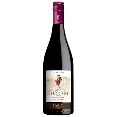 Вино Красное Сухое Paul Mas Arrogant Frog Pinot Noir Lily Pad Noir Pays d'Oc 2022 0,75 л Вино Красное Сухое Paul Mas Arrogant Frog Pinot Noir Lily Pad Noir Pays d'Oc 2022 0,75 л фото