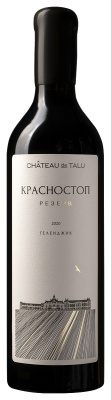Вино Красное Сухое Chateau de Talu Krasnostop Reserve 2020 0,75 л фото