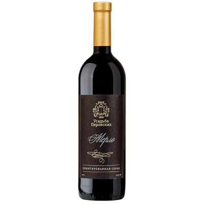 Вино Красное Сухое Usadba Perovskih Merlot Limited Series Sevastopol 2018 0,75 л Вино Красное Сухое Usadba Perovskih Merlot Limited Series Sevastopol 2018 0,75 л фото
