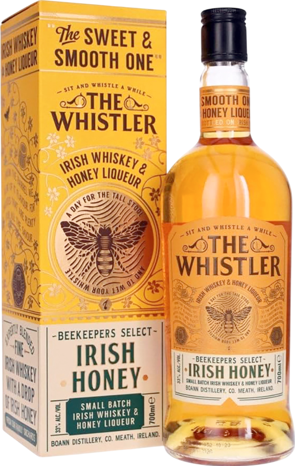 Ликер The Whistler Irish Honey in gift box 0,7 л фото