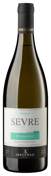 Вино Белое Сухое Inkerman Sevre Traminer 2021 0,75 л фото