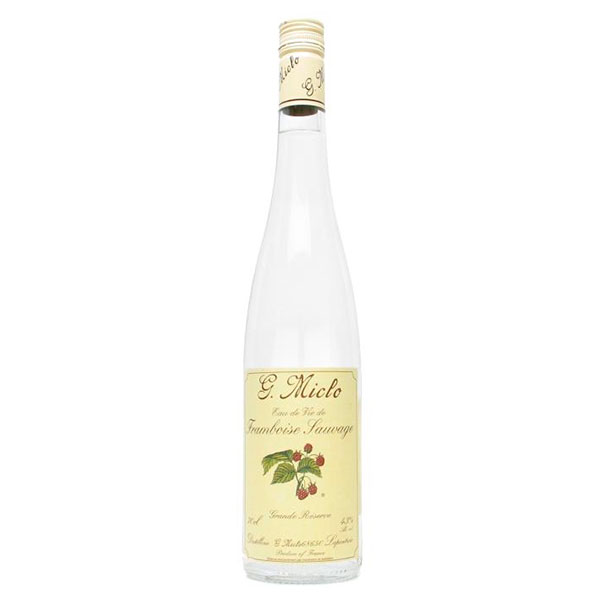 Бренди G. Miclo Eau-de-vie de Framboise Sauvage Grande Reserve in gift box 0,70 л фото