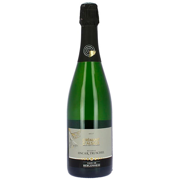 Вино игристое Белое Брют Cave de Beblenheim Oscar Truschel Cremant d'Alsace Brut 0,75 л фото