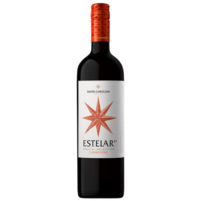 Вино Красное Сухое Santa Carolina Estelar 57 Carmenere Valle Central 2020 0,75 л фото