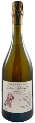 Шампанское Белое Экстра Брют Julien Prelat Presle Blanc de Blanc Champagne 2022 0,75 л фото