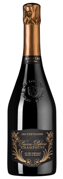 Вино игристое Белое Экстра Брют Pierre Peters Cuvee Speciale Les Chetillons Blanc de Blancs Grand Cru Brut Champagne 2017 0,75 л фото