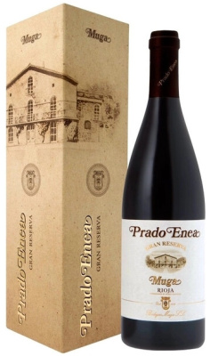 Вино Красное Сухое Muga Prado Enea Gran Reserva Rioja in wooden box 2014 1,5 л фото