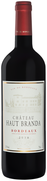Вино Шато О-Бранда 2023 Красное Сухое 13% 0,75 л фото