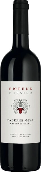 Вино Красное Сухое Burnier Cabernet Franc 2020 0,75 л фото