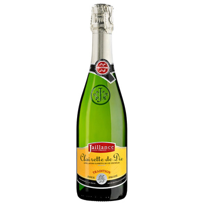 Вино игристое Белое Сладкое Jaillance Clairette de Die Tradition 0,75 л фото