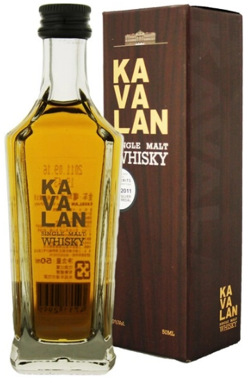 Виски Kavalan Single Malt in gift box 0,05 л фото