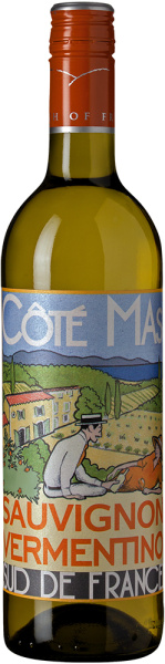 Вино Коте Мас Совиньон Верментино Пэи д'Ок 2022 Белое Сухое 12,5% 0,75 л фото