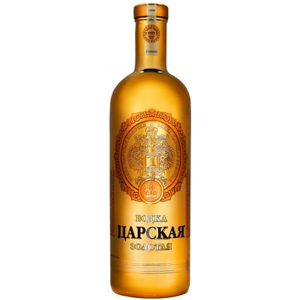 Водка Tsarskaja Gold 1 л фото