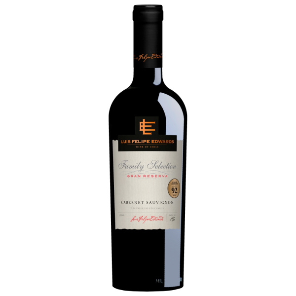 Вино Красное Сухое Luis Felipe Edwards Family Selection Gran Reserva Cabernet Sauvignon Valle de Colchagua 0,75 л фото