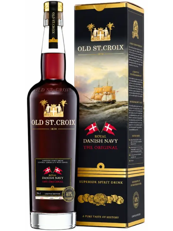 Ром Old St. Croix Royal Danish Navy The Original in gift box 0,7 л фото