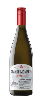 Вино Белое Сухое Grande Momento Chardonnay 2024 0,75 л фото
