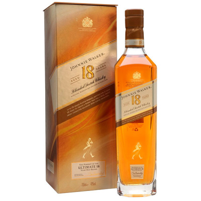Виски Johnnie Walker 18 Years Old in gift box 0,70 л фото