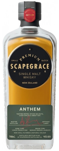 Виски Scapegrace Anthem Single Malt 0,7 л фото