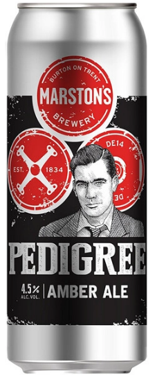 Пиво Светлое Pedigree Amber Ale in can 0,5 л фото