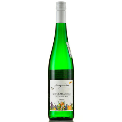Вино Белое Полусухое Sungarden Gewurztraminer Halbtrocken Pfalz 2022 0,75 л фото