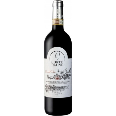 Вино Красное Сухое Corte Pavone Fiore del Vento Brunello di Montalcino 2017 0,75 л фото
