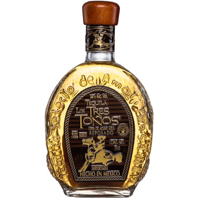 Текила Los Tres Tonos Reposado 0,7 л фото