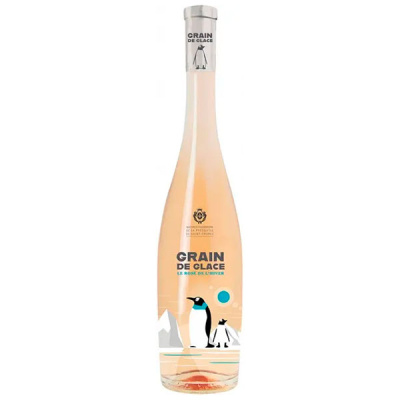 Вино Розовое Сухое Grain de Glace le Rose de l'hiver Cotes de Provence 2021 0,75 л фото